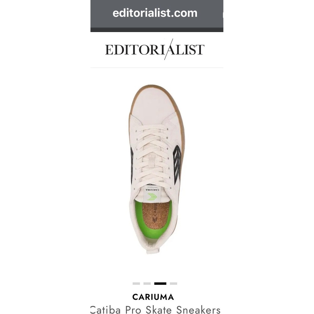 Cariuma Catiba Pro 2.0 Skate low profile lounge athleisure cool girl suede 9 - Picture 2 of 10